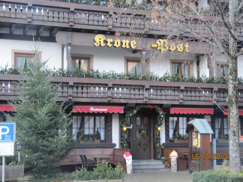 Gasthaus-Krone-Post Зимонсвальд Экстерьер фото