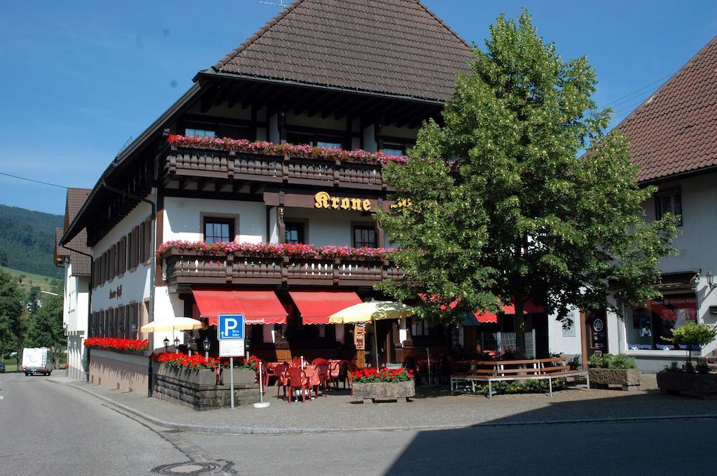 Gasthaus-Krone-Post Зимонсвальд Экстерьер фото